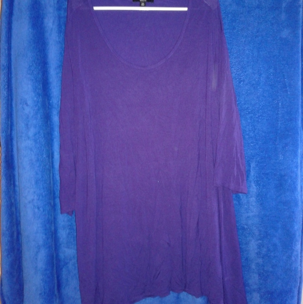 5x plum tunic
